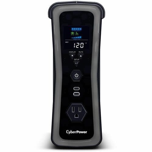 Ups De Línea Interactiva Cyberpower Gx150c2 - 1.50kva/1kw - Minitorre - 8hora(s) Recarga - 2.30minuto(s) Stand-By - 120 V Ac Entrada - 120 V Ac Salida - 13 X Nema 5-15r Receptacle(s) - Onda Sinusoidal - Usb - Lcd Pantalla - 7 X Battery/Surge Outlet
