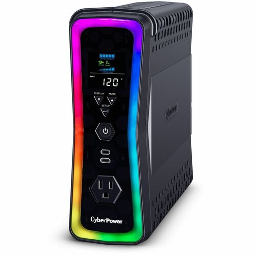 Ups De Línea Interactiva Cyberpower Gx150c2 - 1.50kva/1kw - Minitorre - 8hora(s) Recarga - 2.30minuto(s) Stand-By - 120 V Ac Entrada - 120 V Ac Salida - 13 X Nema 5-15r Receptacle(s) - Onda Sinusoidal - Usb - Lcd Pantalla - 7 X Battery/Surge Outlet