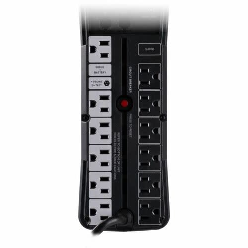 Ups De Línea Interactiva Cyberpower Gx150c2 - 1.50kva/1kw - Minitorre - 8hora(s) Recarga - 2.30minuto(s) Stand-By - 120 V Ac Entrada - 120 V Ac Salida - 13 X Nema 5-15r Receptacle(s) - Onda Sinusoidal - Usb - Lcd Pantalla - 7 X Battery/Surge Outlet