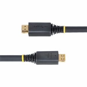 Startech.com Cable Hdmi De Alta Velocidad De 7m - Conectores De Agarre - 4k60hz - Uhd - 18gbps - Cable Hdmi - Recubrimiento Tpe - Cable For Dispositivo De Audio/Vídeo, Pantalla, Workstation, Mosaico, Tv, Monitor, Sistema De Seguridad, Macbook - 18gbit/S - Admite Hasta3840 X 2160 - Apantallado - Oro Conector Chapado - Vw-1, Sin Halógeno - 24/26 Awg - Negro