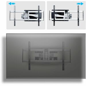 Startech.com Soporte Vesa De Pared De Servicio Pesado Para Tv Pantalla De Hasta 100" - Soporte Articulado De 85kg De Capacidad - Taa - 1 Pantalla(s) Admitidas - 81.3cm A 254cm (100") Para Pantalla Plana - 85kg Capacidad De Carga - 800 X 500, 200 X 200, 200 X 300, 200 X 400, 300 X 200, 300 X 300, 400 X 200, 400 X 300, 400 X 400, 500 X 300, 600 X 300, ... - Compatible Con Montura Vesa - Aluminio, Acero - 1 - Image 6