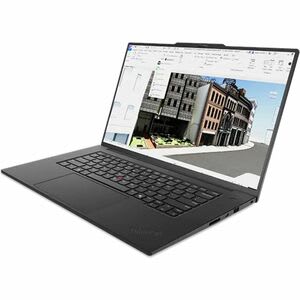 Estación De Trabajo Portátil - Lenovo Thinkpad P1 Gen 8 21q9s00700 40.6cm (16") - Wquxga - 60hz - Intel Core Ultra 9 285h - Intel Evo Platform - 64gb - 2tb Ssd - Español Teclado - Negro - Intel Chip - 3840 X 2400 - Windows 11 Pro - Nvidia Con 8gb - Eyesafe, Tecnología Conmutación En El Mismo Plano (in-Plane Switching, Ips) - Cámara Frontal/Cámara Web - Ieee 802.11be Estádar Lan Sin Cable - Wi-Fi 7 - Image 3