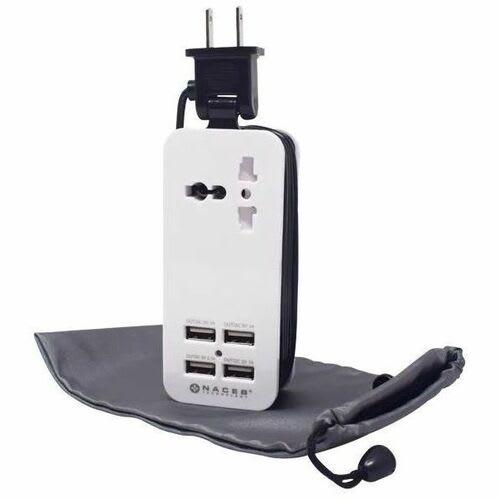 Naceb Reglata De Conexión - 4 X Usb, 1 X Alimentación Ca - 1.50m Cordón - 1.50kw