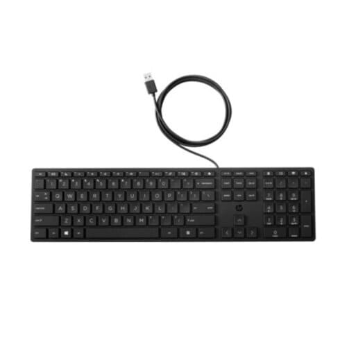 Teclado Alambrico Hp 320k Con Con Cable Usb-A 3 Botones 1200ppp - Image 3