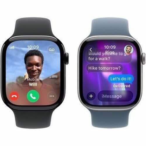 Apple Watch Series 11 Smart Watch - 42mm Case Height - 36mm Case Width - Negro Azabache Case Color - Negro Band Color - Aluminio Case Material - Goma Band Material - Lan Inalámbrica - 4g - Lte - Sensor Eléctrico De Frecuencia Cardíaca, Sensor óptico De Pulso Cardíaco, Sensor De Temperatura, Compás Digital, Altímetro, Acelerómetro, Sensor Gyro, Sensor De Luz Ambiental, Sensor Ecg, Monitor De Ritmo Cardiaco - Monitorización De Sue?o, Altavoz, Reproductor De M