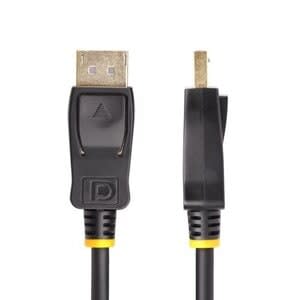 Cable Adaptador Displayport A Hdmi De 2m Con Conectores De Agarre - 4k 60hz Con Hdr - Convertidor De Video Activo Dp A Hdmi 2.0b - Adaptador Activo De Video Displayport A Hdmi