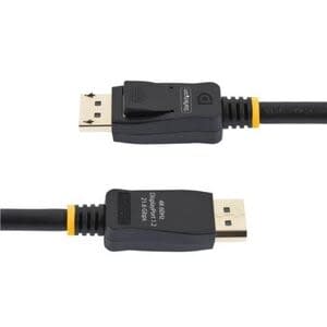 Cable De 50cm Displayport 1.2 - Cable Displayport 4k X 2k Ultra Hd Certificado Por Vesa - Cable Corto Dp A Dp Para Monitor - Con Conectores Dp Con Pestillo