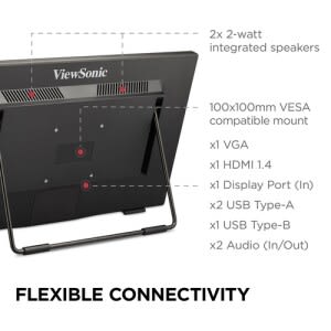 Monitor De Pantalla Tactil De 10 Puntos Ips De 24 1080p Con Ergonomia Avanzada Con Ergonomia Avanzada. - Image 4