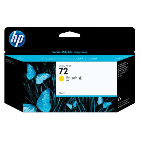 Cartucho De Tinta Designjet Hp 72 De 130 Ml Amarillo