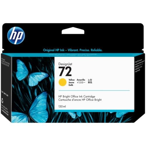 Cartucho De Tinta Designjet Hp 72 De 130 Ml Amarillo