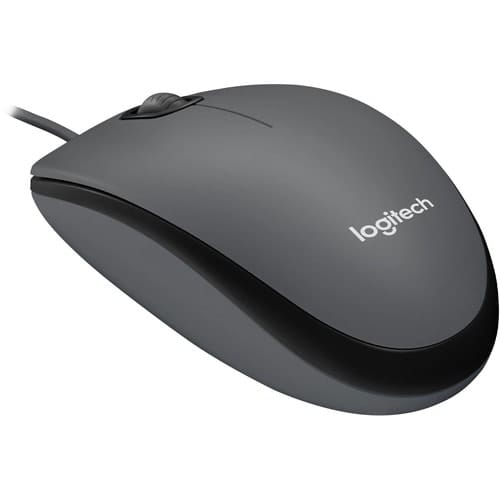 Mouse Logitech M90 - Usb - óptico - Negro - Cable - Rueda De Desplazamiento - Simétrico