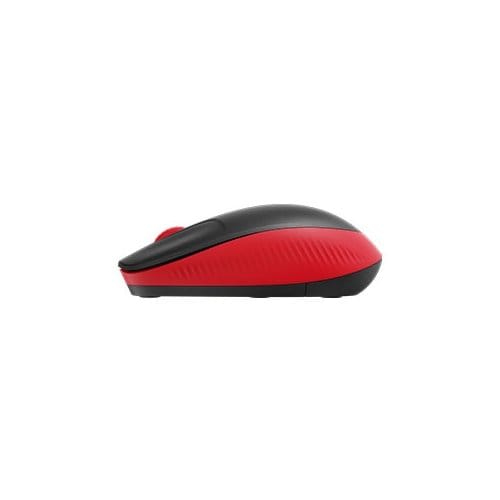Mouse Inalambrico M190 Ambidiestro De Tamaño Regular Color Rojo