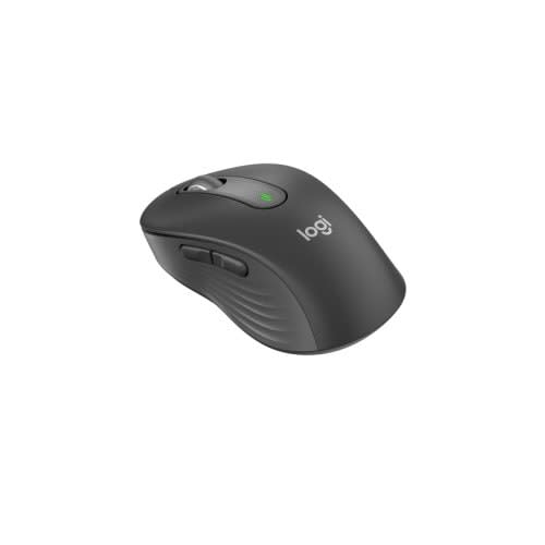 Mouse Logitech Signature M650 - Frecuencia Bluetooth/Radio - Usb - óptico - 5 Botón(es) - 5 Botón(es) Programable(s) - Grafito - 1 / Solamente - Inalámbrico - 2000 Dpi - Rueda De Desplazamiento - Medio Tamaño De La Mano/Palma - Simétrico