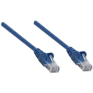 Intellinet Intellinet Cable Patch Cat 6, 5.0m(16.4f) Utp Azul - Cable For Conmutador, Módem, Router, Panel De Conexión, Enchufe De Pared, Dispositivo De Red - 1gbit/S - Cable De Conexión - Oro Contacto Chapado - Azul