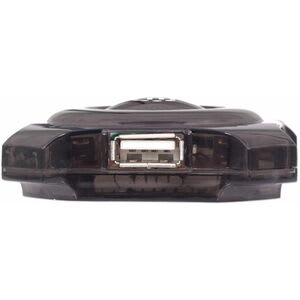 Hub Usb 4 Ptos Negro Economico - 4 Total Usb Port(s) - 4 Usb 2.0 Port(s) - Pc, Mac