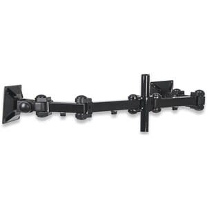Manhattan Soporte Monitor P/2 Monitor 13 A 24" Escritorio - Altura Ajustable - 2 Pantalla(s) Admitidas - 33cm A 68.6cm (27") Para Pantalla Plana - 12kg Capacidad De Carga - 75 X 75, 100 X 100 - Compatible Con Montura Vesa - Robusto - Metal Fundido - Image 6