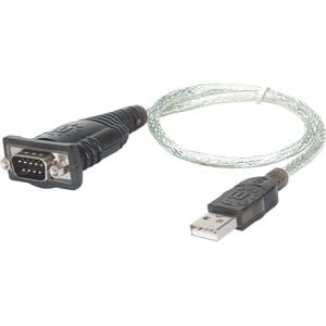 Cable Adaptador/Convertidor De Usb A Puerto Serie 45 Cm Chip Prolific Pl-2303 - Manhattan Convertidor Usb A Puerto Serie - Image 7