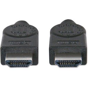 Manhattan Cable Hdmi 15.0m 4k 3d M-M Velocidad 1.4 Monitor Tv Proyector