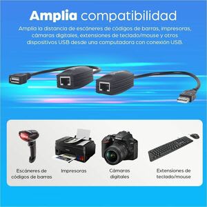 Cable Extensor De Linea Usb 12mbps 60m - Image 5