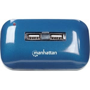 Hub Usb V2.0 7 Ptos Azul Con Fuente - 7 Total Usb Port(s) - 7 Usb 2.0 Port(s) - Pc, Mac - Image 5
