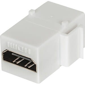 Intellinet Cople Hdmi Keystone Blanco - Oro Contacto - Blanco
