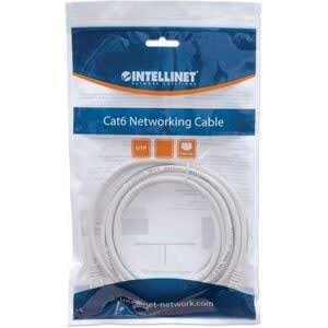 Cable Patch Cat 6, 5.0m(16.4f) Utp Blanco - Cable For Dispositivo De Red - Cable De Conexión - Oro Contacto Chapado - Blanco - Image 4