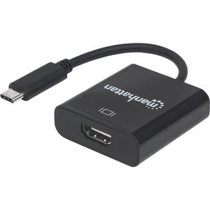 Convertidor Usb-C A Hdmi H, 4k@30hz - 3840 X 2160 Supported - Negro - Image 3