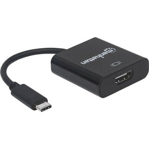 Convertidor Usb-C A Hdmi H, 4k@30hz - 3840 X 2160 Supported - Negro - Image 4