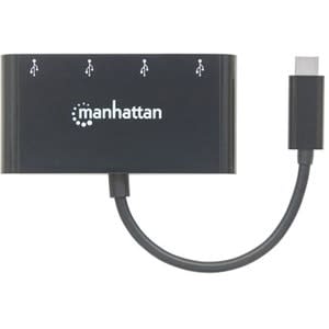 Manhattan Manhattan Hub Usb-C 4 Ptos A - 4 Total Usb Port(s) - 4 Puerto(s) Usb 3.1 - Pc, Linux, Mac