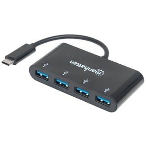 Manhattan Hub Usb-C 4 Ptos A - 4 Total Usb Port(s) - 4 Puerto(s) Usb 3.1 - Pc, Linux, Mac - Image 4