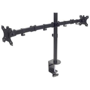 Manhattan Soporte Monitor P/2 Monitor 13 A 32" Escritorio - 2 Pantalla(s) Admitidas - 33cm A 81.3cm (32") Para Pantalla Plana - 16kg Capacidad De Carga - 75 X 75, 100 X 100 - Image 4