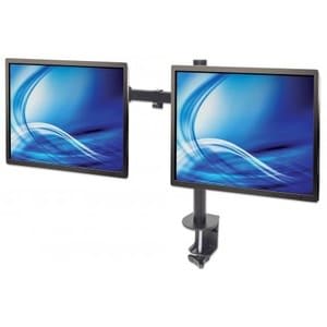 Manhattan Soporte Monitor P/2 Monitor 13 A 32" Escritorio - 2 Pantalla(s) Admitidas - 33cm A 81.3cm (32") Para Pantalla Plana - 16kg Capacidad De Carga - 75 X 75, 100 X 100 - Image 5