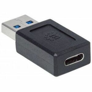 Manhattan Adaptador Usb-C V3.1, Am-Ch Negro - Níquel Conector - Negro - Image 5
