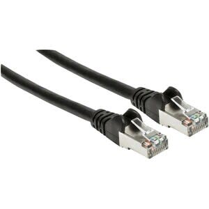 Manhattan 91.44cm Categoría 6a Cable De Red - Cable For Dispositivo De Red, Router, Módem - 10gbit/S - Cable De Conexión - Apantallado - Oro Conector Chapado - 26 Awg - Negro - Image 6