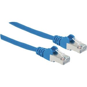 Manhattan 741507 4.27m Categoría 6a Cable De Red - Cable For Dispositivo De Red, Módem, Router - 10gbit/S - Cable De Conexión - Apantallado - Oro Contacto Chapado - 26 Awg - Azul - Image 2