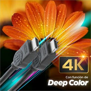 Manhattan Cable Hdmi 1.4 4k M-M 1.0m - Manhattan Cable Hdmi De Alta Velocidad