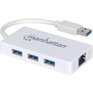 Manhattan 507578 Hub Combo Usb/Ethernet - Usb 3.0 Typo A - Externo - Manhattan Hub De 3 Puertos Usb 3. Con Adaptador Gigabit Ethernet - Image 9