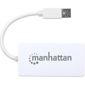 Manhattan 507578 Hub Combo Usb/Ethernet - Usb 3.0 Typo A - Externo - Manhattan Hub De 3 Puertos Usb 3. Con Adaptador Gigabit Ethernet - Image 6