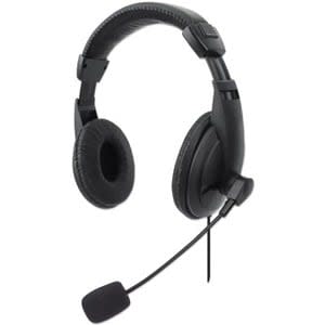 Manhattan Auriculares - Manhattan Casco Estéreo Usb