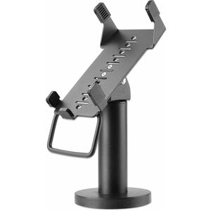 Soporte Terminal Punto De Venta Verifone V - Encimera, Independiente - Aluminio, Acero, Plástico - Negro - Para Terminal Punto De Venta, Lector De Tarjetas - Rotación De 360°, Seguro, Antirrobo, Inclinable, Manejar, Duradero, Gestión De Cableado, Almohadilla Antideslizamiento, Antideslizante, Resistencia A Arañazos, Ventilado/A, ... - Image 5