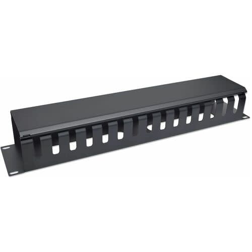 Organizador Horizontal 19" 2u Metalico - Panel Del Administración De Cables - 2u Rack Height X 88mm Longitud - Acero - Image 3