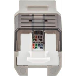 Intellinet Jack Cat 6a De Impacto (keystone) Gris - Gris