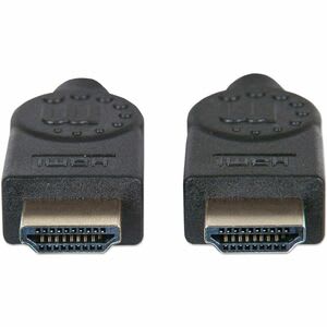 Manhattan Cable Hdmi 2.0 Premium M-M 1.8m - Cable For Dispositivo De Audio/Vídeo, Tv, Reproductor Blu-Ray, Sistema Estéreo, Consola De Juegos, Pc - 18gbit/S - Admite Hasta3840 X 2160 - Moldeado - Apantallado - Oro Contacto Chapado - 30 Awg - Negro - Image 4