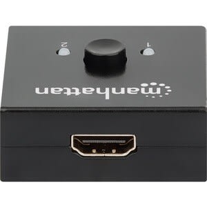 Manhattan Switch Bidireccional Hdmi 4k De 2 Puertos - 4096 X 2160 - 4k - 1080p - 2 Dispositivo De Entrada - 2 Pantalla - Reproductor De Disco Blu-Ray, Caja Set-Top, Receptor Satélite, Consola De Juegos - 4.88m Alcance - 1 X Entrada Hdmi - 2 X Salida Hdmi - Image 7