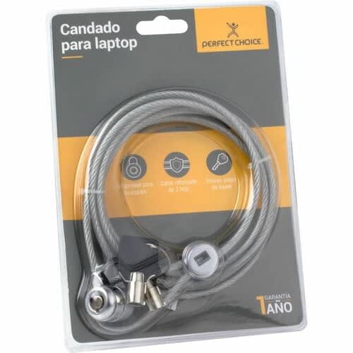 Candado Para Laptop Con Cable De Acero Incluye Juego De Llaves | Perrfect Choice - Image 6