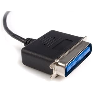 StarTech.com Startech.com Cable De 1.8m Adaptador De Impresora Paralelo Centronics® A Usb A - Cable For Impresora, Pc, Computador - Negro