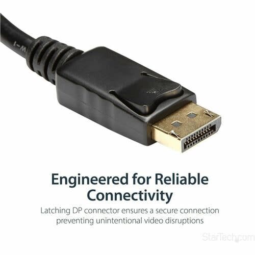 Startech.com Adaptador Convertidor De Video Activo Displayport? A Vga - 1920x1200 - Negro