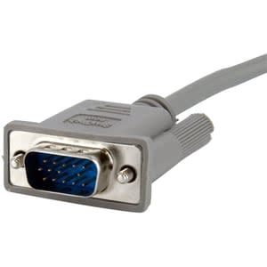 StarTech.com Startech.com Cable De Vídeo 1.8m Para Monitor Vga - Hd15 Macho A Macho - Gris - Cable For Monitor, Dispositivo De Vídeo - Extremo Prinicpal: 1 X 15-Pines Hd-15 - Macho - Extremo Secundario: 1 X 15-Pines Hd-15 - Macho - Admite Hasta800 X 600 - Níquel Conector Chapado - 28 Awg - Gris