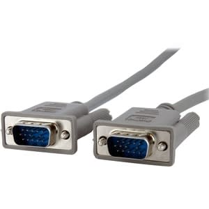 Startech.com Cable De Vídeo 1.8m Para Monitor Vga - Hd15 Macho A Macho - Gris - Cable For Monitor, Dispositivo De Vídeo - Extremo Prinicpal: 1 X 15-Pines Hd-15 - Macho - Extremo Secundario: 1 X 15-Pines Hd-15 - Macho - Admite Hasta800 X 600 - Níquel Conector Chapado - 28 Awg - Gris - Image 3
