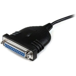 Startech.com Cable De 1.8m Adaptador De Impresora Paralelo Db25 A Usb A - Cable For Pc, Portátil, Impresora, Computador, Computadora De Escritorio - Extremo Prinicpal: Usb - Macho - 1.5mbit/S - Negro